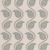 GP & J Baker Filkins Sage/Aqua Fabric BF11031.2.0