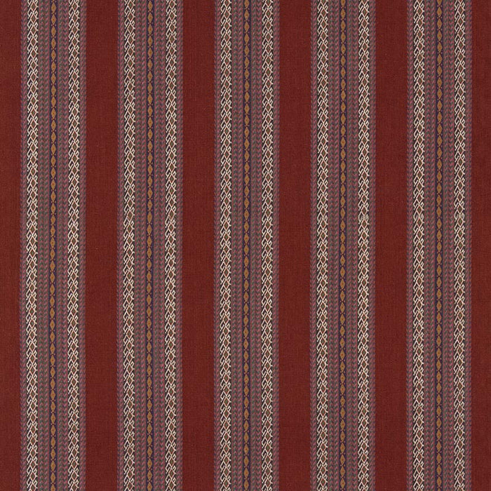 GP & J Baker Worlds Apart Plum Fabric Sample BF11059.6.0