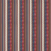 GP & J Baker Runaway Indigo/Red Fabric BF11060.2.0