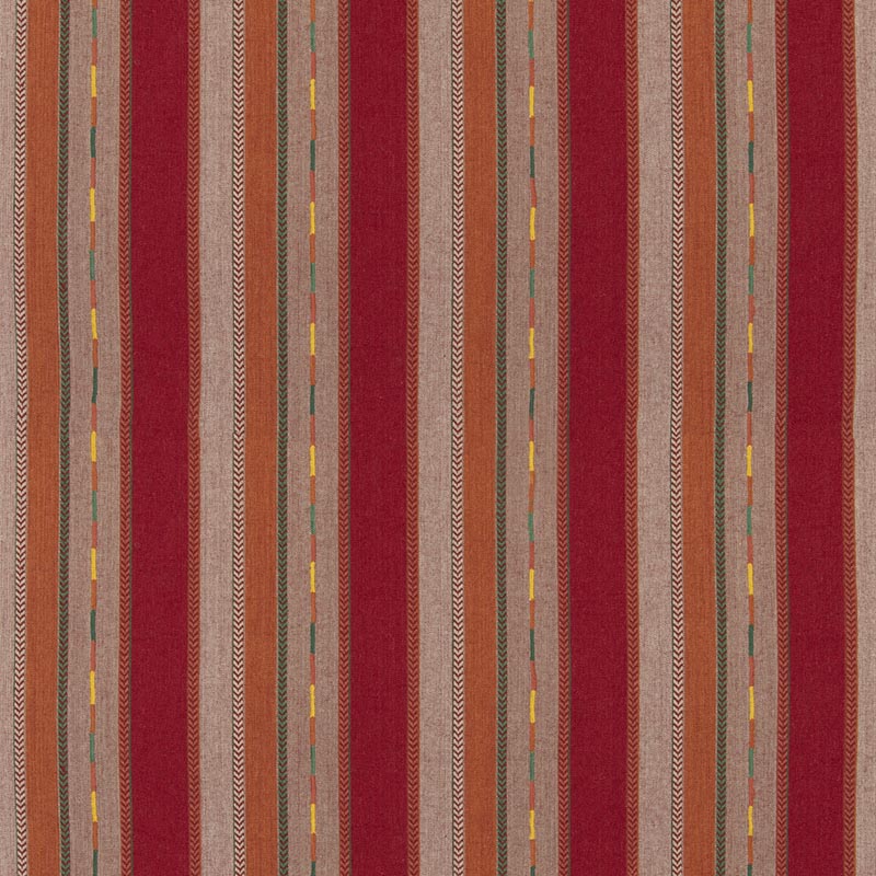 GP & J Baker Bunty Red Fabric Sample BF11062.1.0