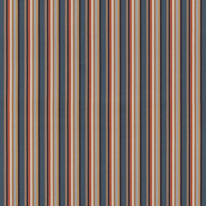 GP & J Baker Wild One Indigo/Cocoa Fabric Sample BF11063.2.0