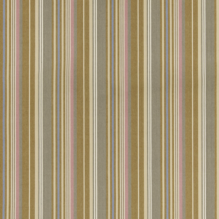GP & J Baker Petra Stripe Sand/Grey Fabric BF11082.3.0