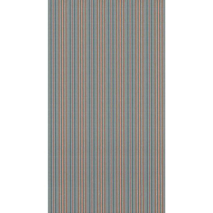 GP & J Baker Rufus Stripe Teal Fabric BF11115.615.0