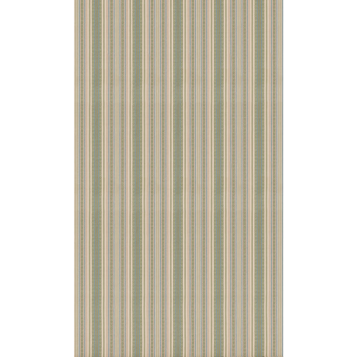 GP & J Baker Symington Stripe Green/Blue Fabric Sample BF11116.1.0