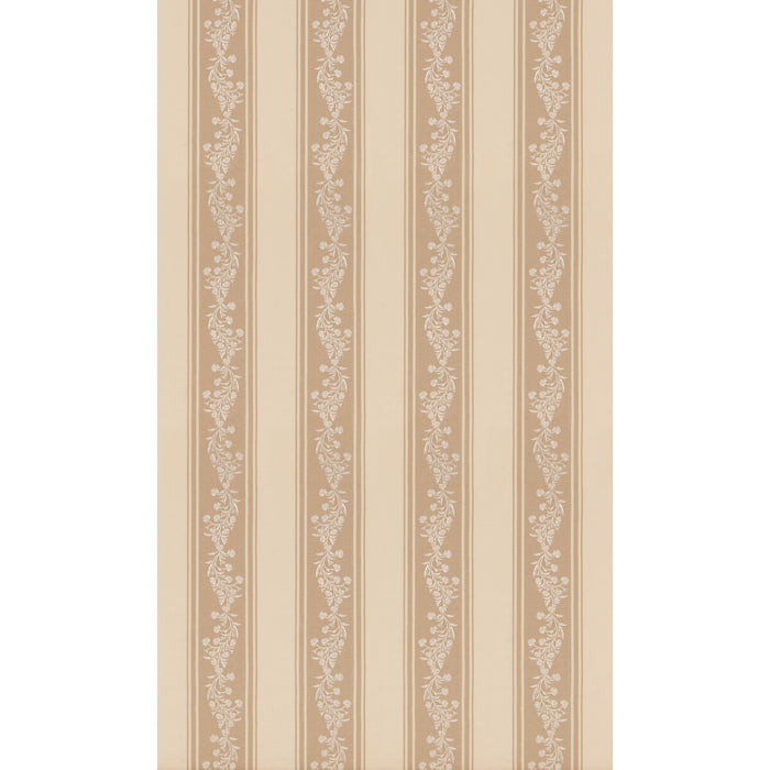 GP & J Baker Aldbury Stripe Parchment Fabric BF11121.225.0