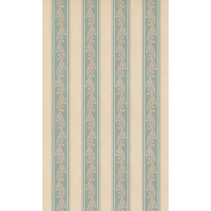 GP & J Baker Aldbury Stripe Blue Fabric BF11121.660.0