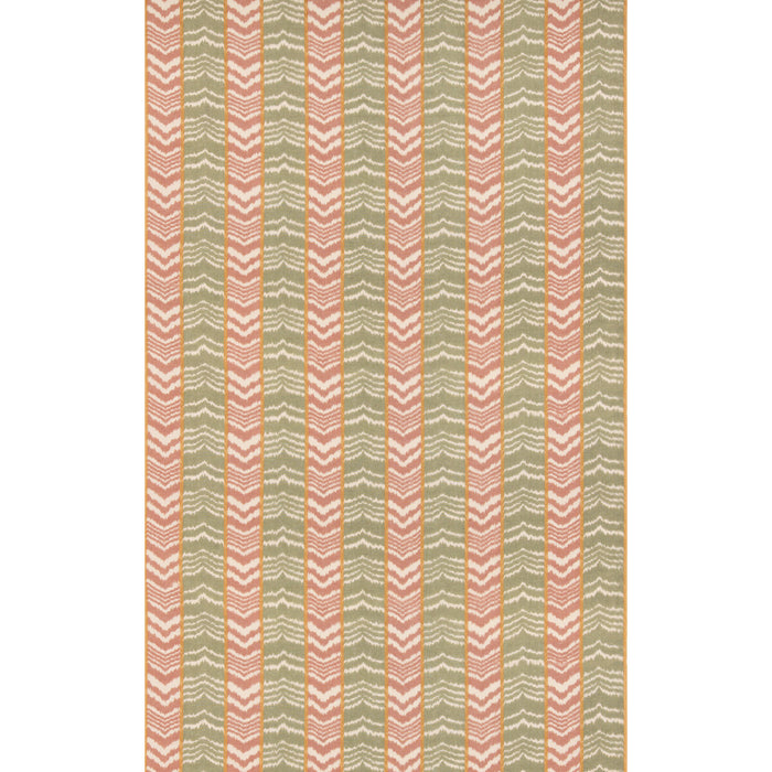 GP & J Baker Henley Red/Green Fabric BF11122.1.0