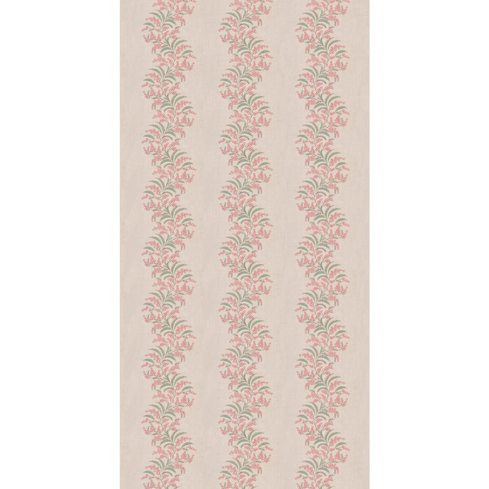 GP & J Baker Sea Aster Soft Red Fabric Sample BF11125.1.0
