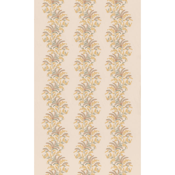 GP & J Baker Sea Aster Ochre Fabric Sample BF11125.4.0