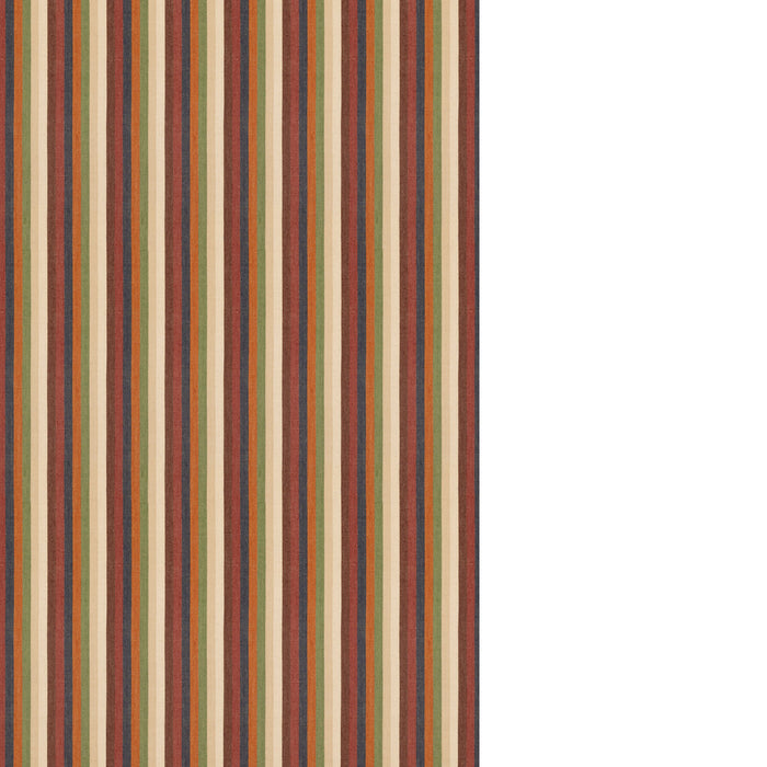 GP & J Baker Tim'S Rug Indigo/Chocolate Fabric Sample BF11130.1.0
