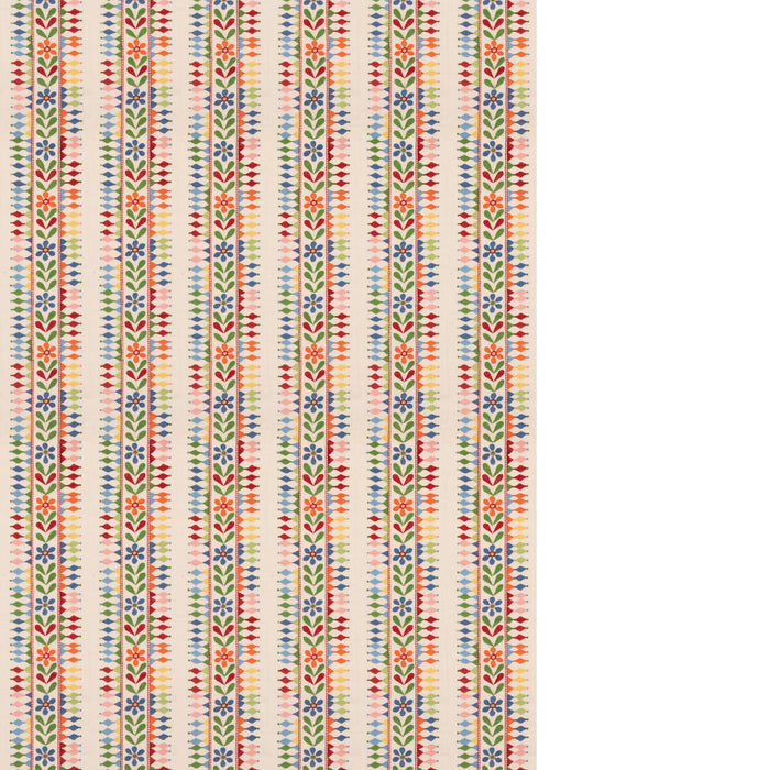 GP & J Baker Flower Pot Jewel Fabric BF11142.1.0