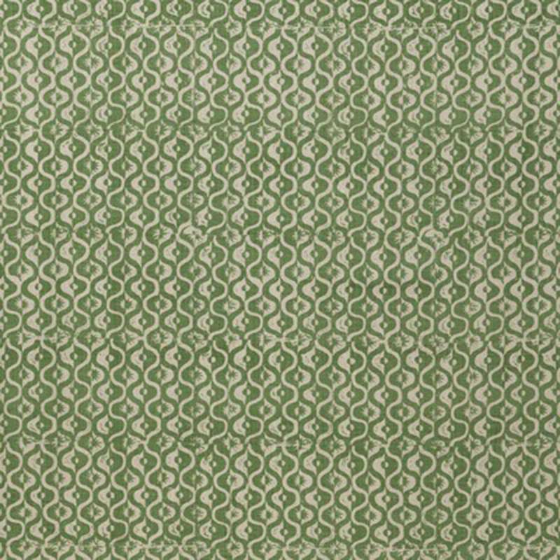 Lee Jofa Small Medallion Forest Fabric Sample BFC-3669.3.0