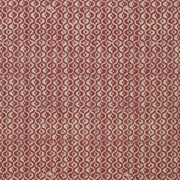 Lee Jofa Small Medallion Berry Fabric Sample BFC-3669.717.0