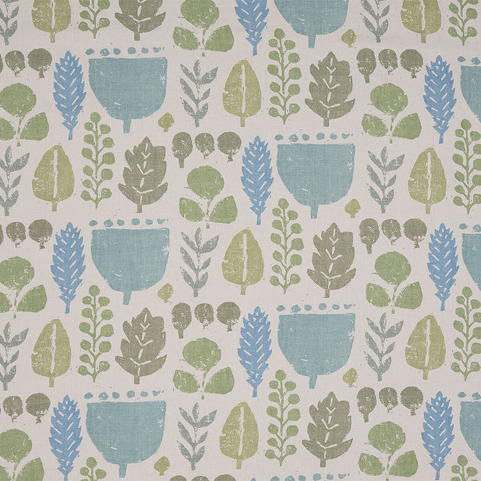 Lee Jofa Crosby Aqua Fabric Sample BFC-3696.353.0