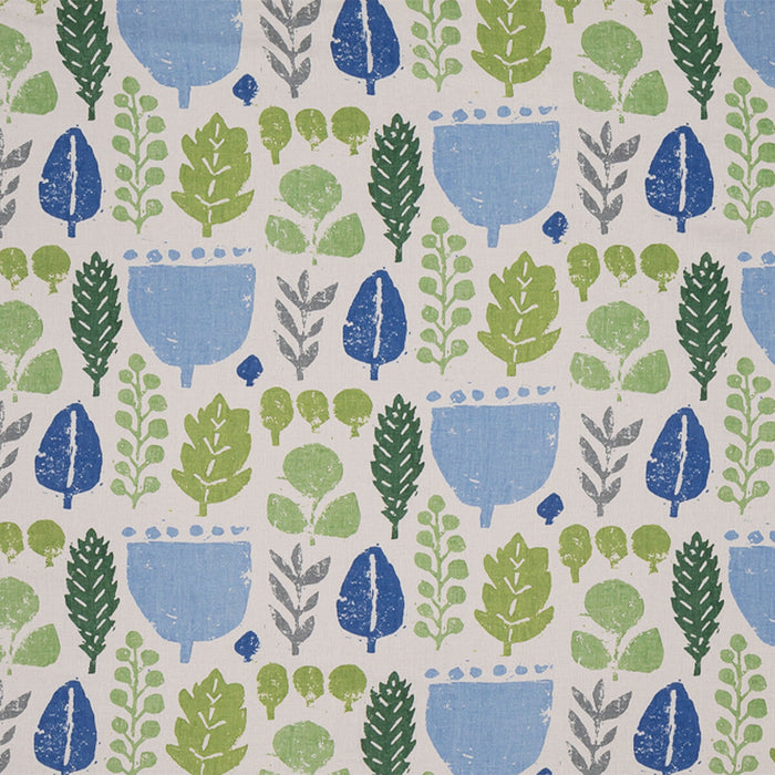Lee Jofa Crosby Blue/Green Fabric Sample BFC-3696.523.0