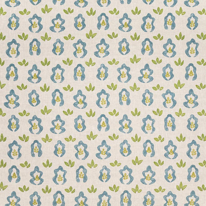 Lee Jofa Springfield Aquamarine Fabric Sample BFC-3708.353.0