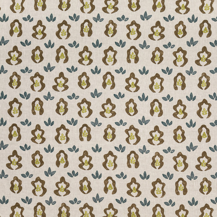 Lee Jofa Springfield Walnut Fabric Sample BFC-3708.630.0