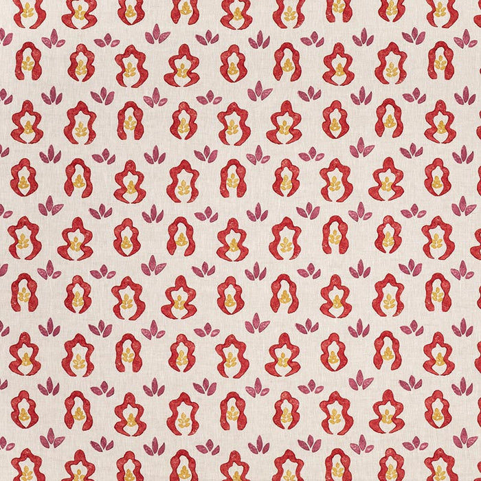 Lee Jofa Springfield Red Fabric Sample BFC-3708.910.0