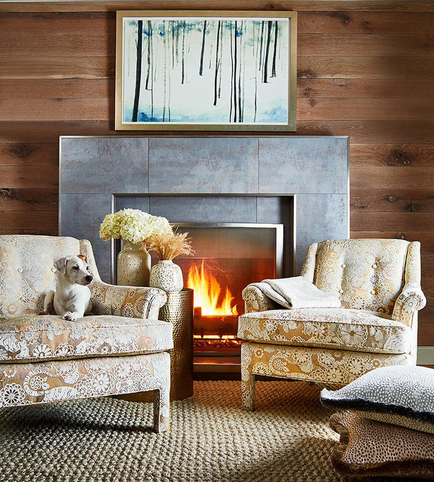 Old World Weavers Flurry Snow Fabric Sample BI12340002