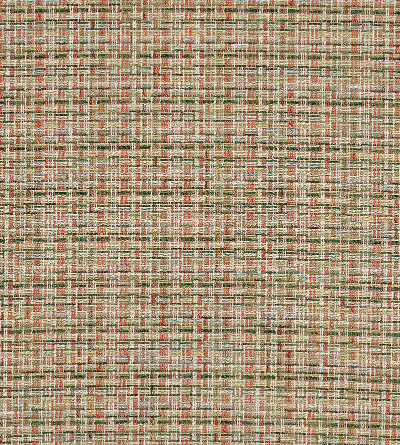 Old World Weavers Faye Olive Coral Fabric Sample BIFAYE0005