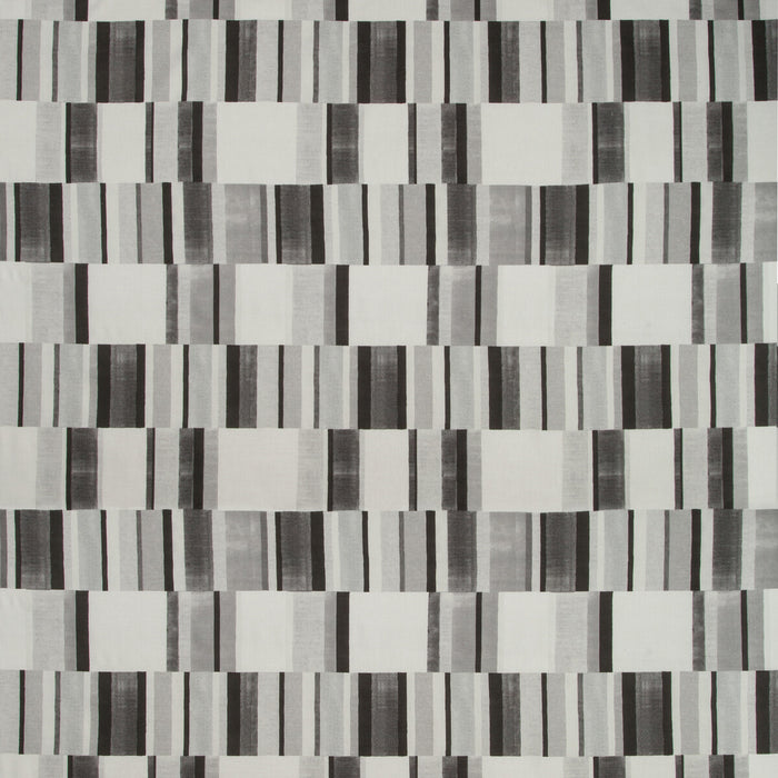 Kravet Basics Blockstack Graphite Fabric Sample BLOCKSTACK.21.0