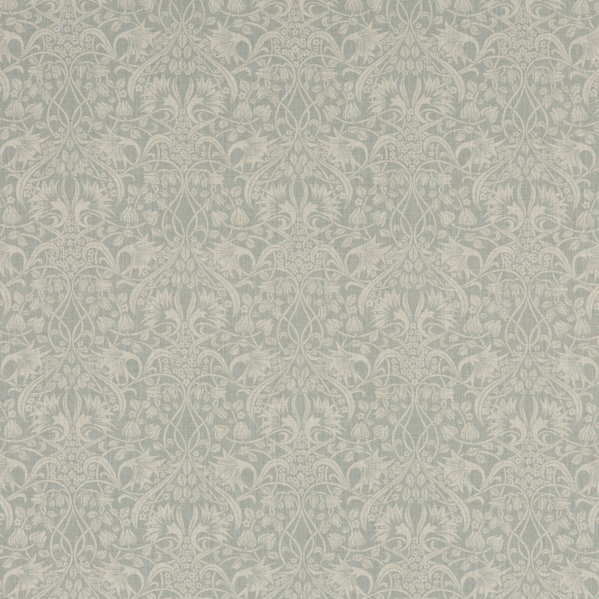 GP & J Baker Fritillerie Aqua Fabric Sample BP10620.2.0