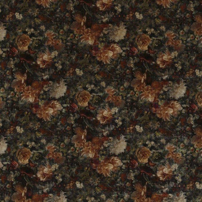 GP & J Baker Royal Garden Velvet Amber/Jade Fabric BP10642.4.0