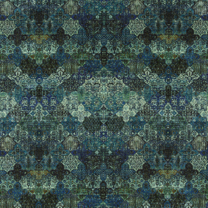 GP & J Baker Sampul Peacock Fabric Sample BP10709.1.0