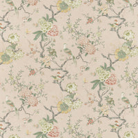 GP & J Baker Oriental Bird Signature Blush Fabric BP10771.1.0