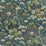GP & J Baker Rockbird Velvet Teal Fabric BP10815.2.0