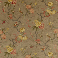 GP & J Baker Oriental Bird Velvet Mole Fabric BP10818.1.0