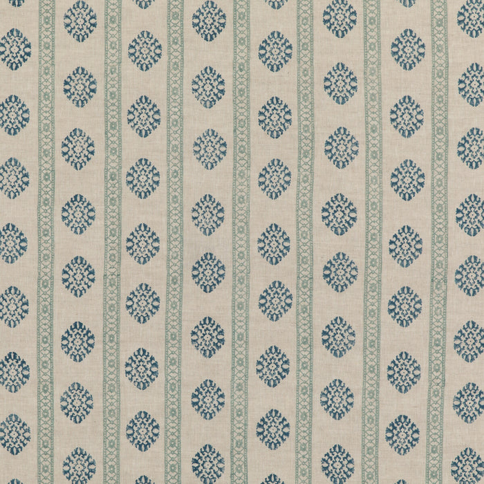 GP & J Baker Alma Aqua Fabric BP10821.4.0