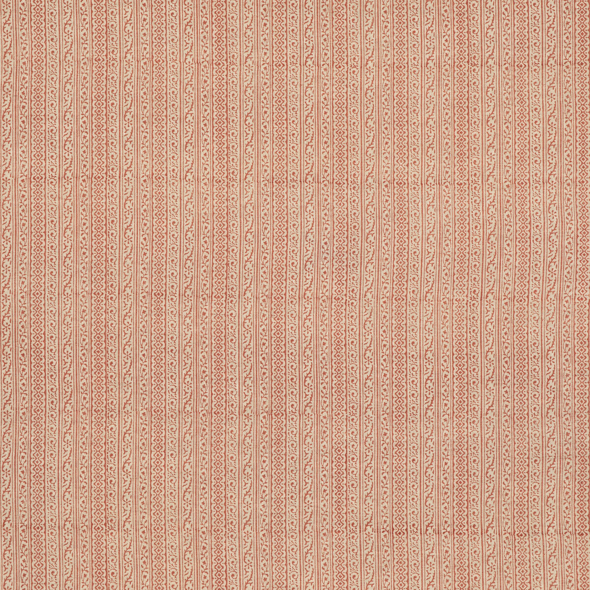 GP & J Baker Cherbury Red Fabric Sample BP10822.1.0