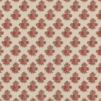 GP & J Baker Poppy Paisley Red Fabric BP10823.1.0