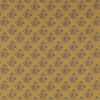 GP & J Baker Poppy Paisley Ochre Fabric BP10823.3.0