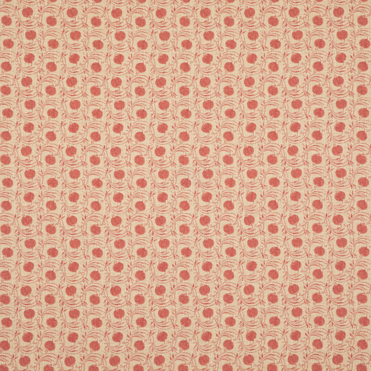 GP & J Baker Seed Pod Red Fabric Sample BP10824.1.0