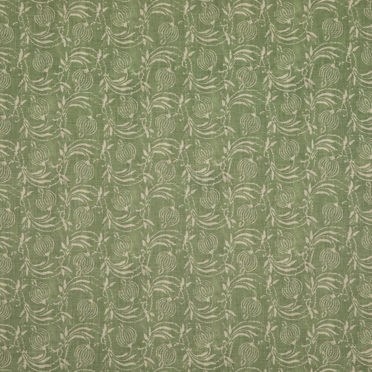 GP & J Baker Pomegranate Green Fabric BP10825.3.0