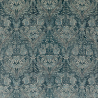 GP & J Baker Lapura Velvet Blue Fabric BP10829.1.0