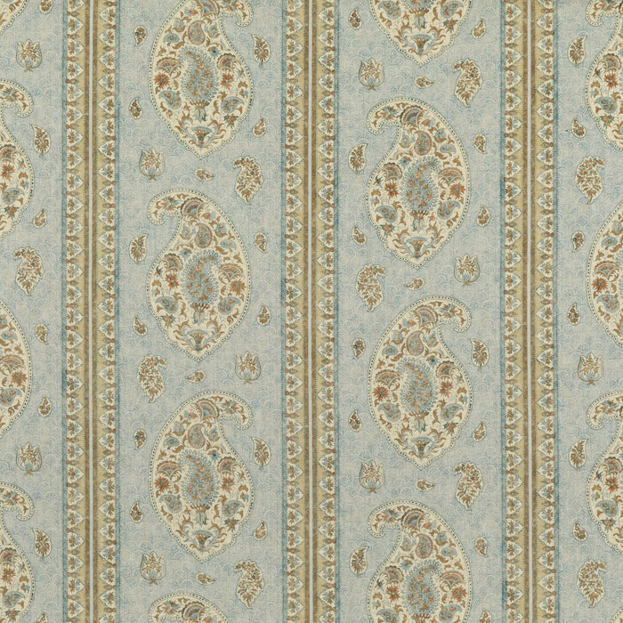 GP & J Baker Coromandel Blue/Sand Fabric BP10831.4.0