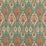 GP & J Baker Ikat Bokhara Teal Fabric BP10853.3.0