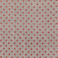 GP & J Baker Camden Trellis Red/ Blue Fabric BP10909.2.0