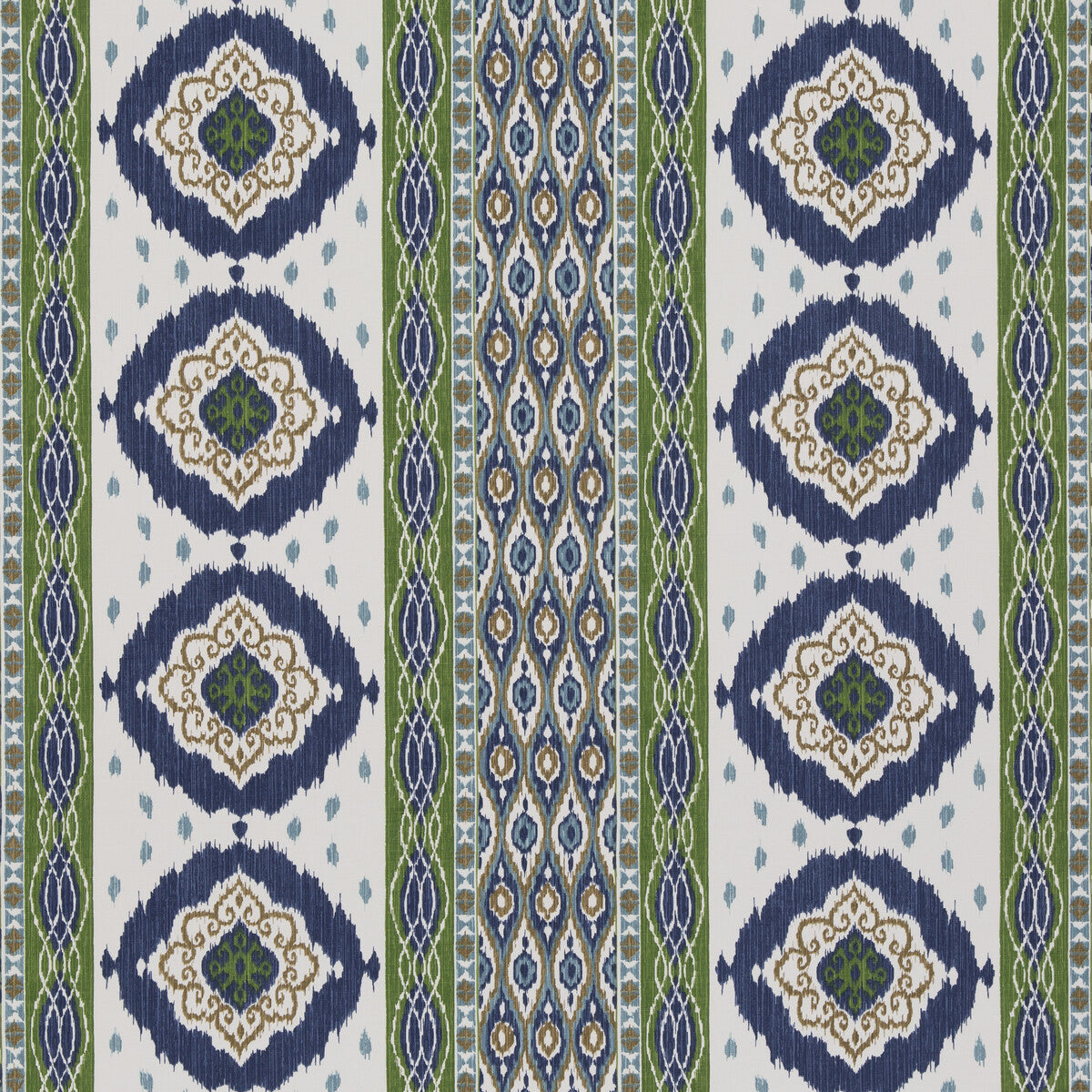 GP & J Baker Crosby Blue/Green Fabric Sample BP10936.2.0
