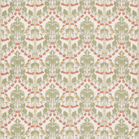 GP & J Baker Birds & Cherries Cotton Red/Green Fabric BP10967.1.0