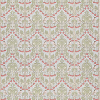 GP & J Baker Birds & Cherries Cotton Soft Blue Fabric BP10967.4.0