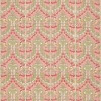 GP & J Baker Birds & Cherries Cotton Coral Fabric BP10967.5.0
