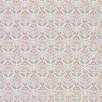 GP & J Baker Iris Meadow Cotton Teal Fabric BP10968.3.0