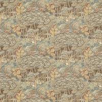 GP & J Baker Ruskin Cotton Teal Fabric BP10971.2.0