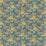 GP & J Baker Tulip & Jasmine Cotton Teal Fabric Sample BP10977.3.0