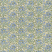 GP & J Baker Little Brantwood Blue/Green Fabric BP10983.1.0