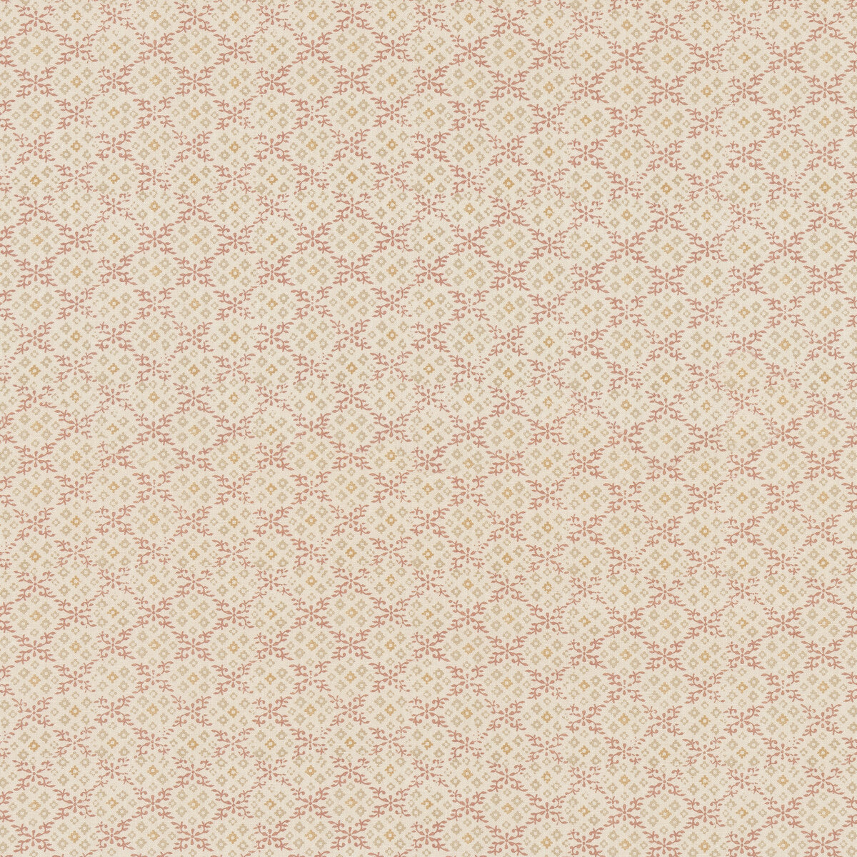 GP & J Baker Grantly Red Fabric Sample BP11001.3.0